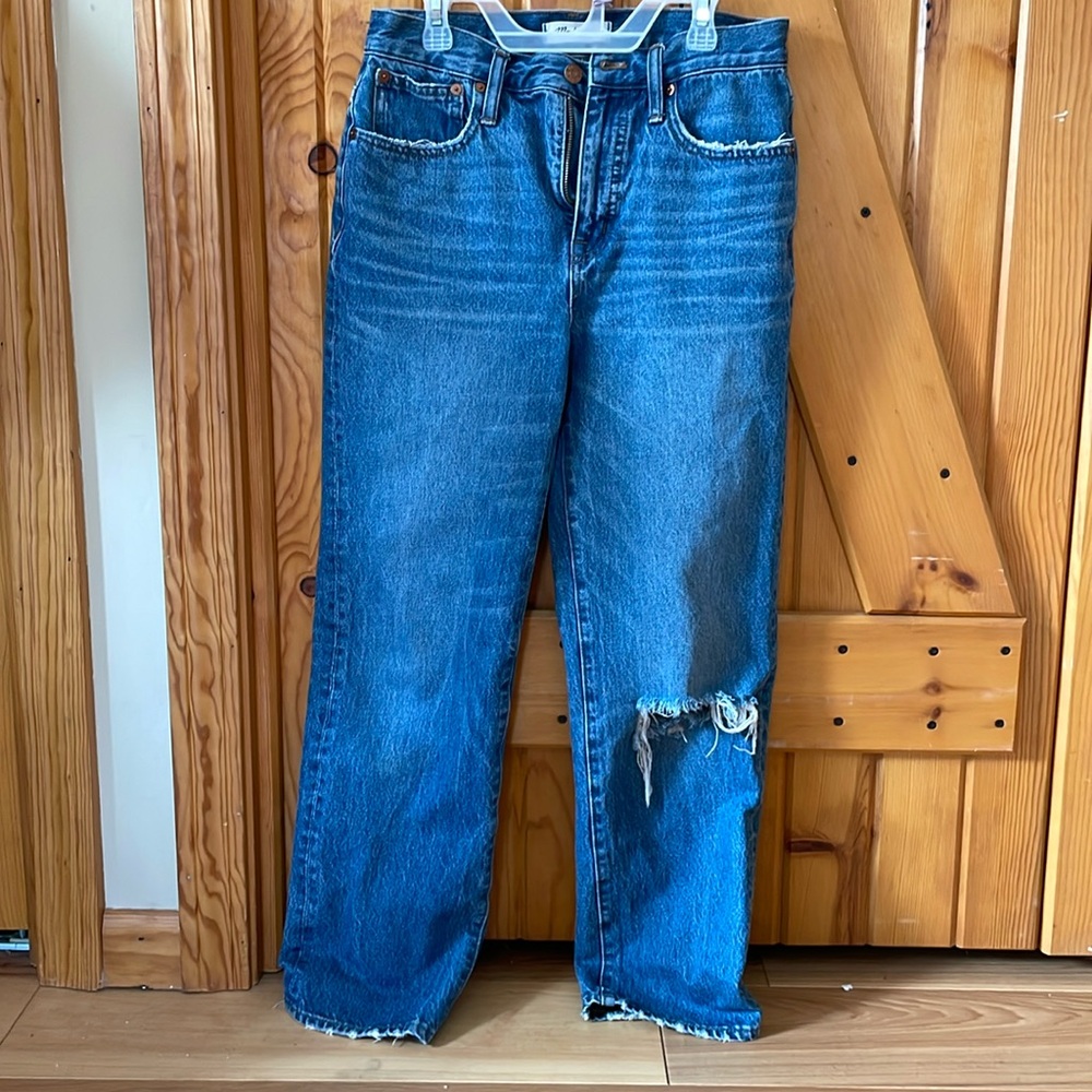 Madewell classic straight jeans - size 26